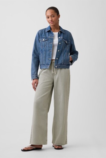 Jean Wide Leg Superlight Mujer Fossil 007
