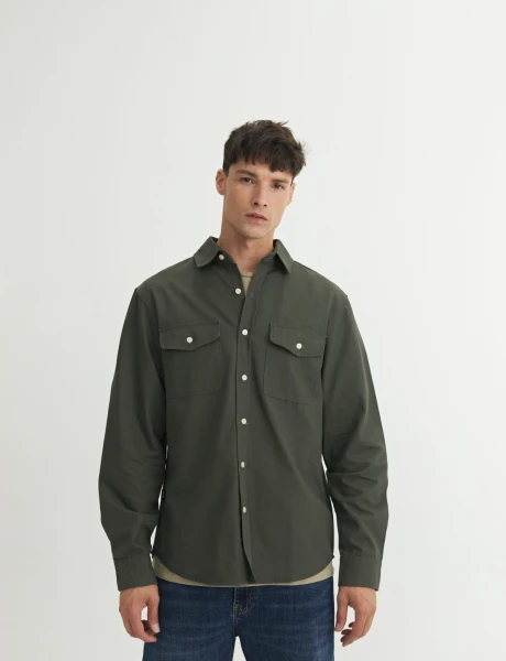 Sobrecamisa Jenson Dark Gray