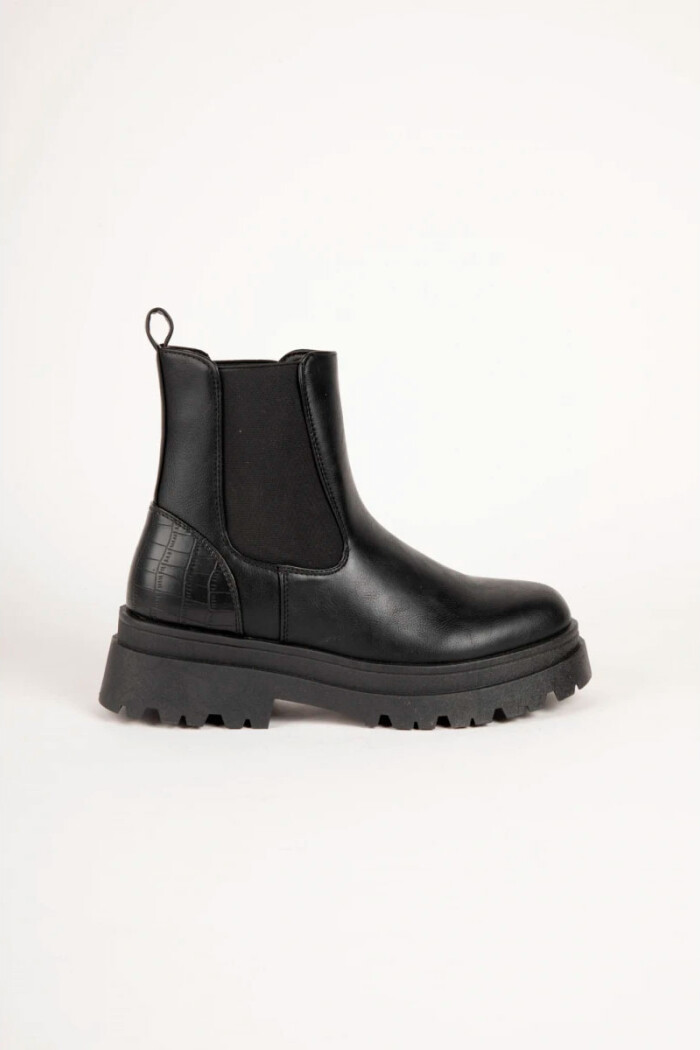 BOTA MUJER PADDOCK ORGAN Negro