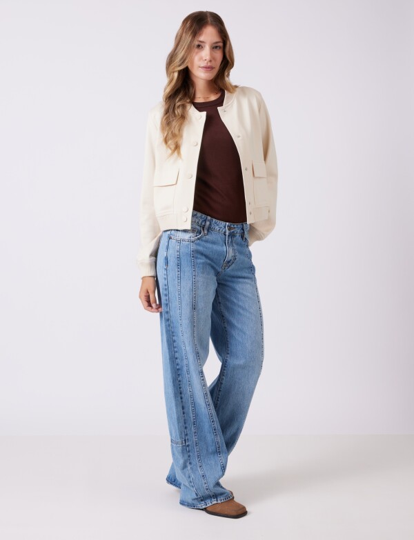 Camperita Bomber BEIGE CLARO