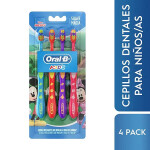 ORAL-B CEPILLO B STAGES MICKEY PACK X 4 única