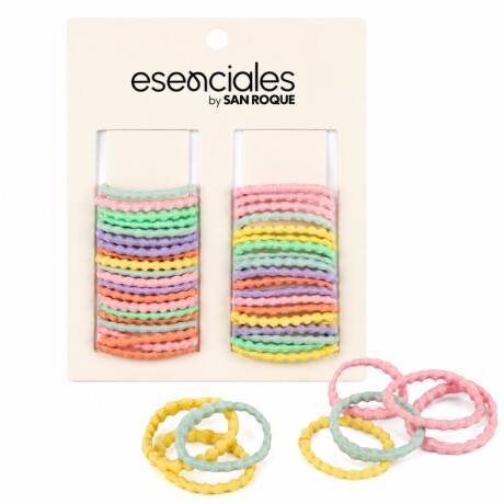 Gomitas de Pelo Esenciales by San Roque Multicolor Gomitas de Pelo Esenciales by San Roque Multicolor