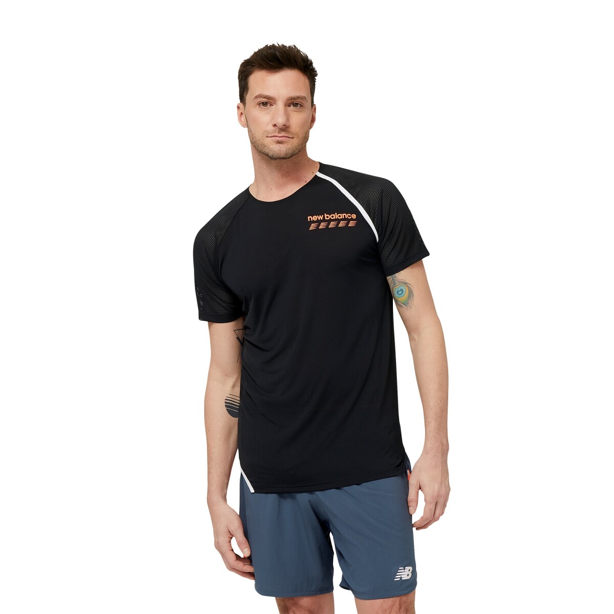 Remera New Balance de hombre - MT31241BK - BLACK 