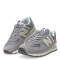 Championes de Hombre New Balance 574 Gris - Blanco Hueso
