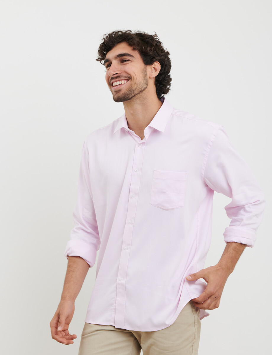 012581 CAMISA HARRINGTON LABEL Rosado