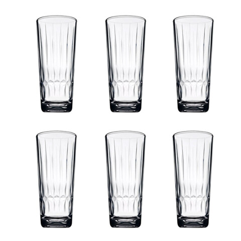 Vaso Vidrio 6.8*14cm 300ml Vaso Vidrio 6.8*14cm 300ml