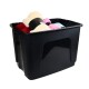 Set x2 Caja organizadora 80 lts Alta NEGRO