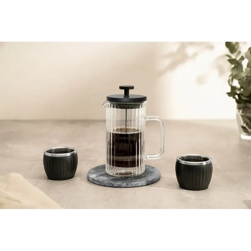 Cafetera Francesa De Vidrio 1lt - 61768/210 - Tramontina Cafetera Francesa De Vidrio 1lt - 61768/210 - Tramontina