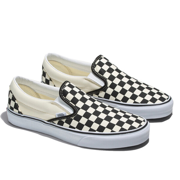 Classics - Vans - VANS UA CLASSIC SLIP-ON de Unisex - VN000EYEBWW Negro-blanco