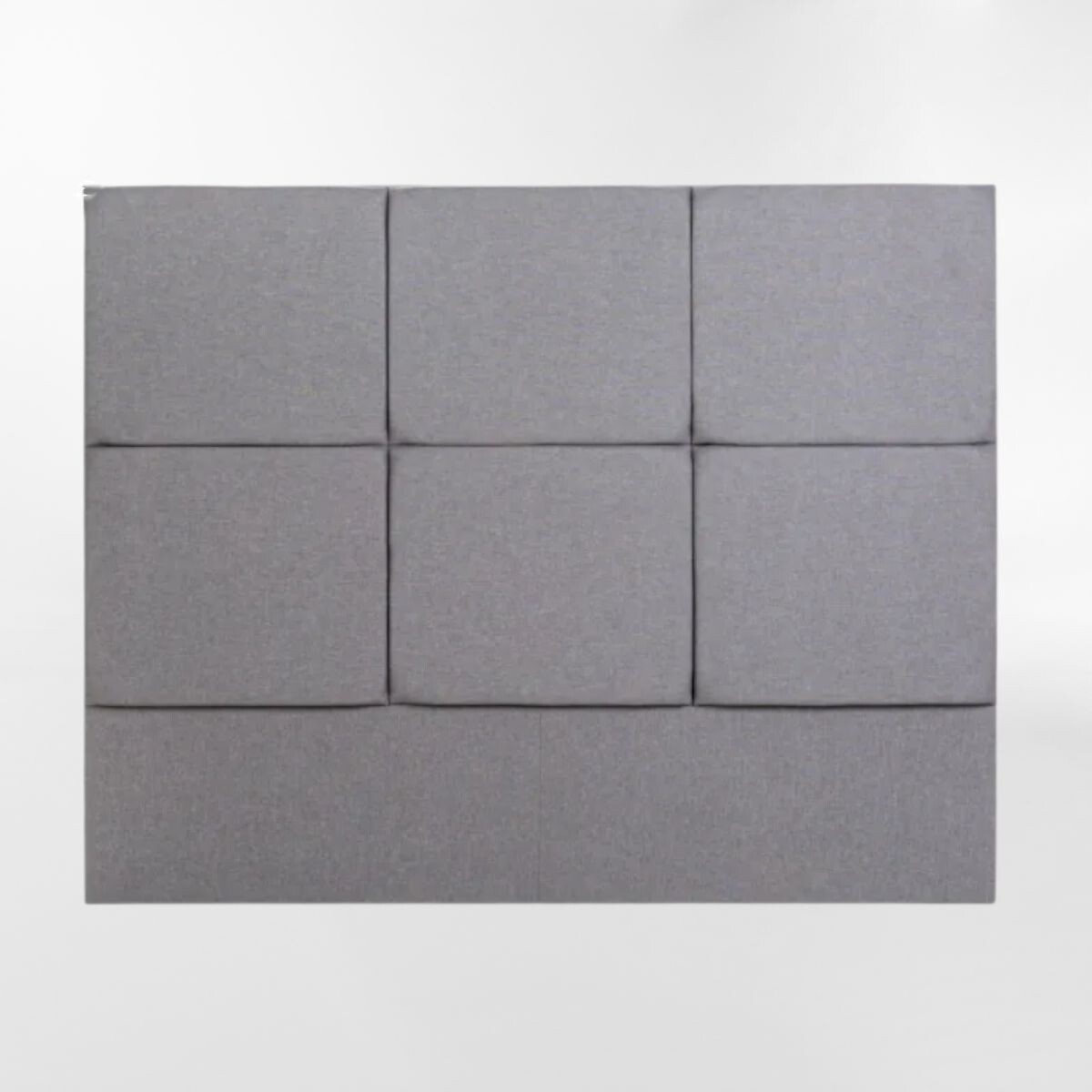 RESPALDO DE PARED IRIS GRIS 2 PLAZAS 