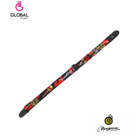 Correa Para Guitarra Magma Poliéster Rock c/logo Correa Para Guitarra Magma Poliéster Rock c/logo