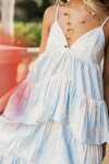 VESTIDO SERENELLA MAXI BABY BLUE GARDEN VESTIDO SERENELLA MAXI BABY BLUE GARDEN