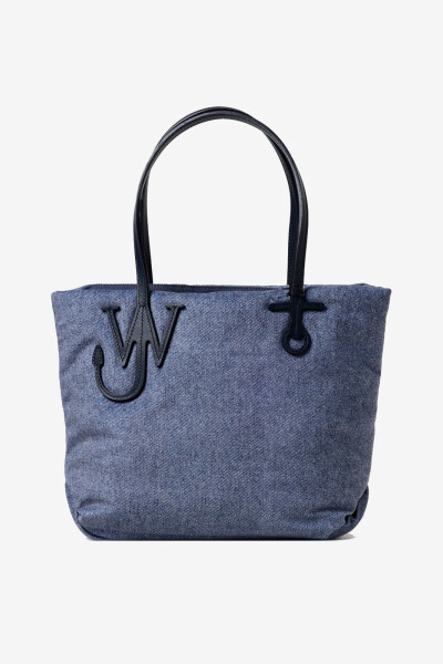 BOLSO SMALL PUFFY ANCHOR TOTE Azul