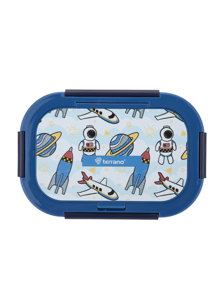 Pickbox Con Cubiertos Kids Astronauta