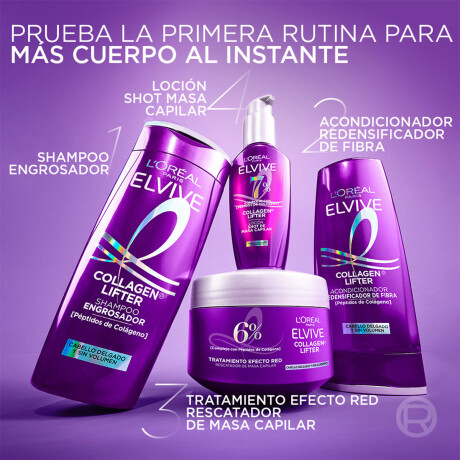 Crema para Peinar Elvive Collagen Lifter 300ml Crema para Peinar Elvive Collagen Lifter 300ml