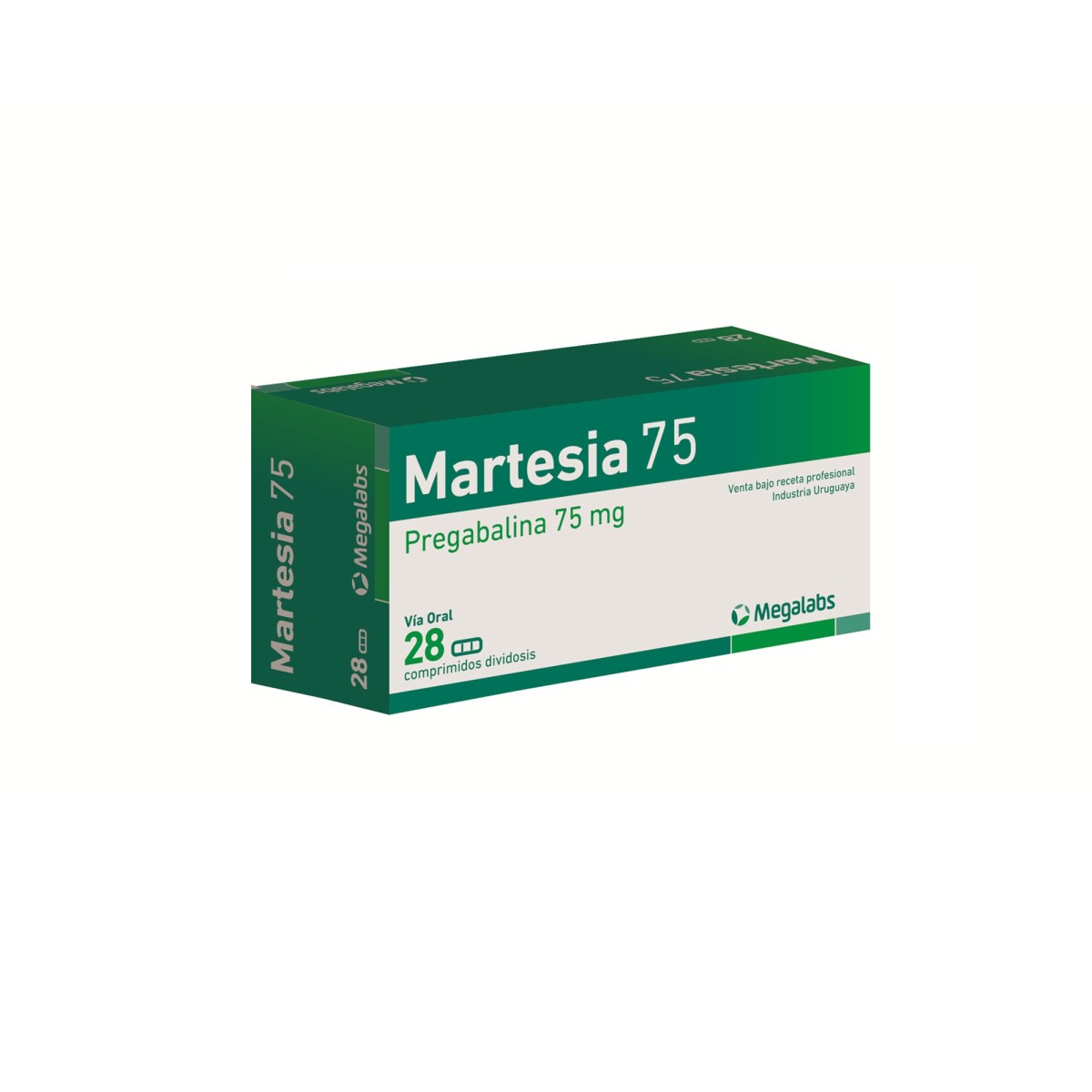 Martesia 75 Mg. 28 Comp. Dividosis. 