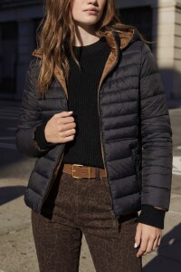 Campera Reversible Negro