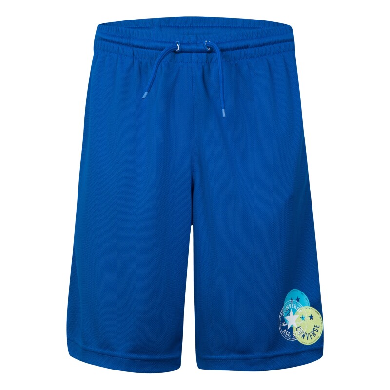 Short Mesh W/ Smiley Gfx de Niño Azul