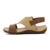 Sandalia Casual Mujer Country Dos Tiras Con Pulsera Ambar-ostra
