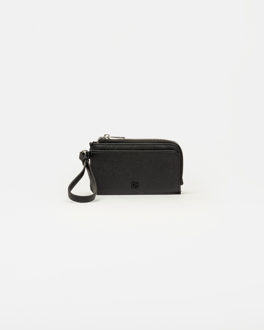 Tarjetero Rio en efecto cuero Negro