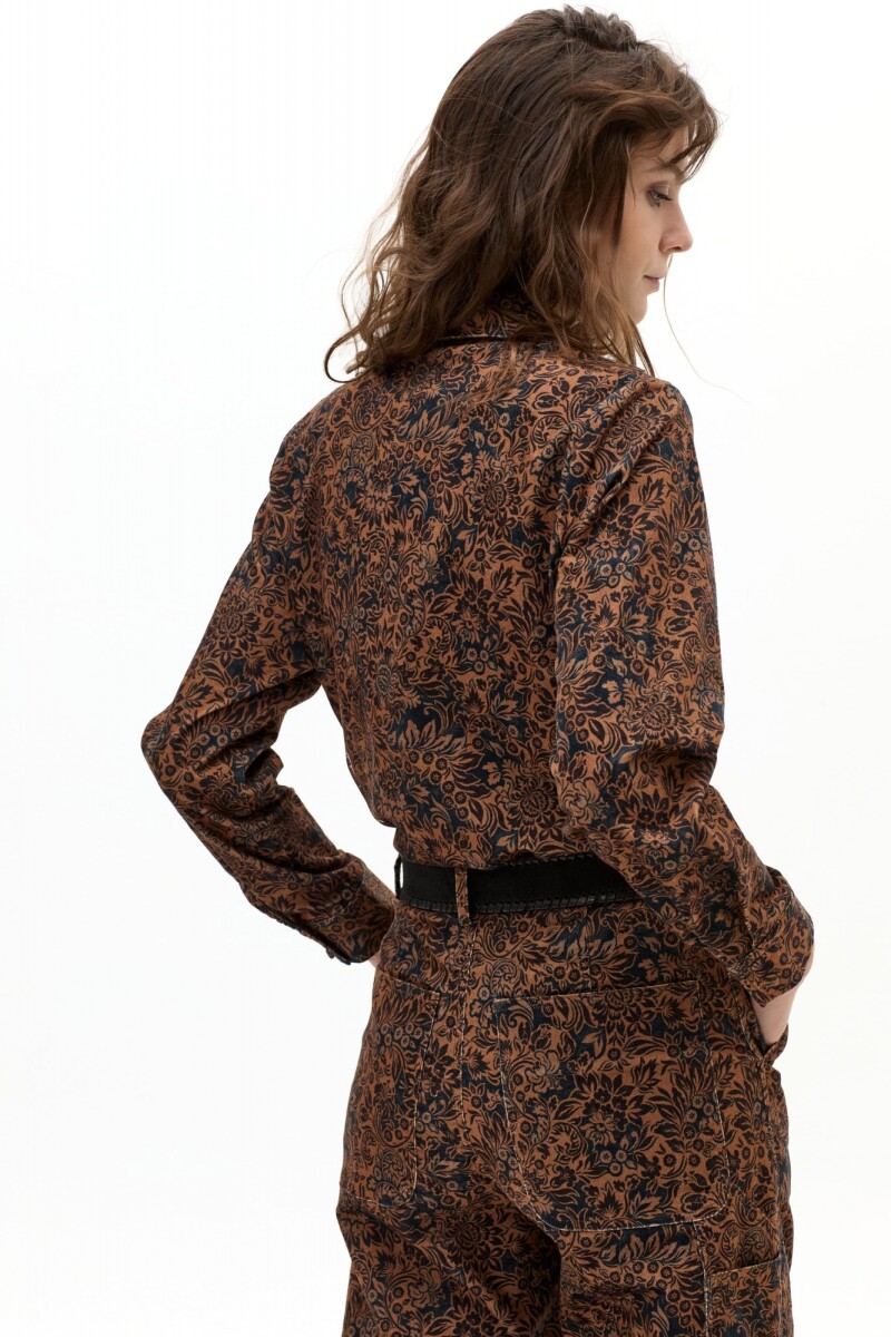 Camisa Archie en Pana lisa Wild Trapestry