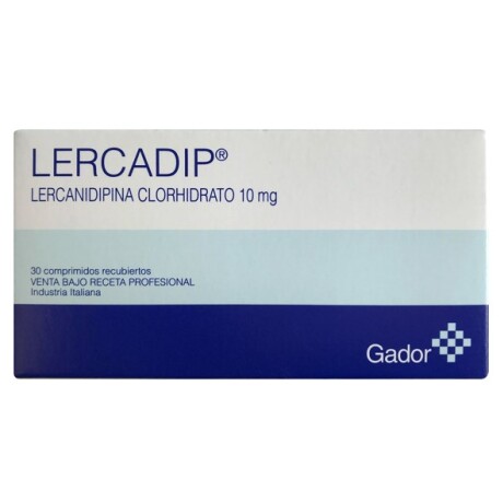 Lercadip 10mg 30 Comprimidos Lercadip 10mg 30 Comprimidos