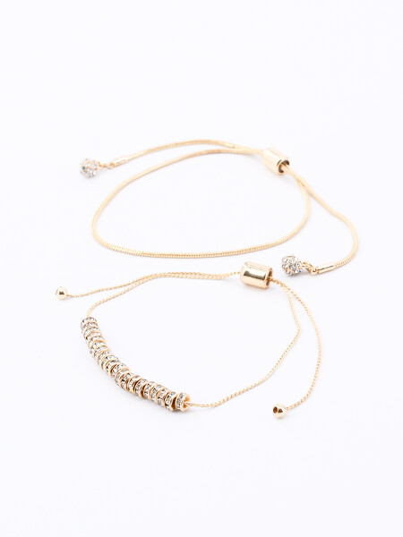 BRAZALETE LAZO DORADO