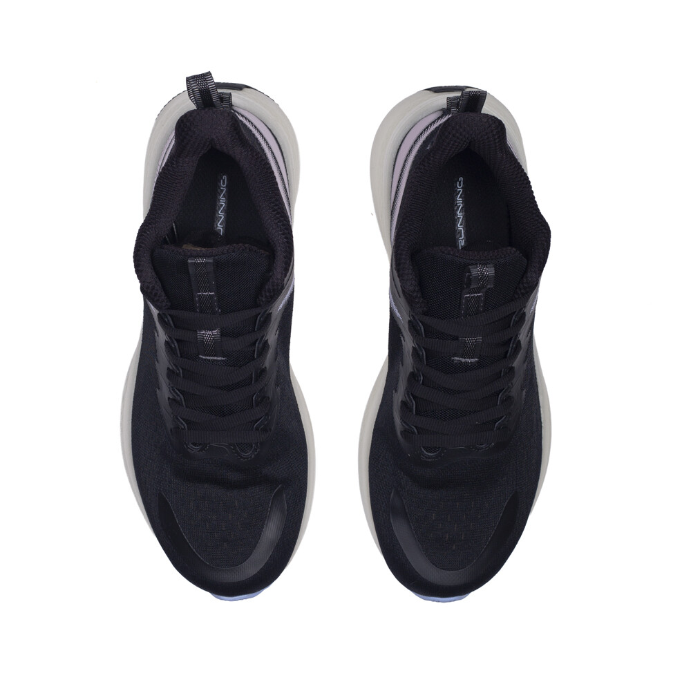 Zapatillas Running Quickfoam Infinity City Mujer Obsidian Black/pink