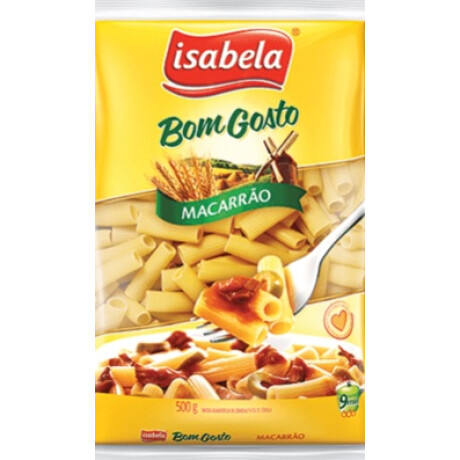 FIDEOS SEMOLADOS ISABELA 400G MACARRON FIDEOS SEMOLADOS ISABELA 400G MACARRON