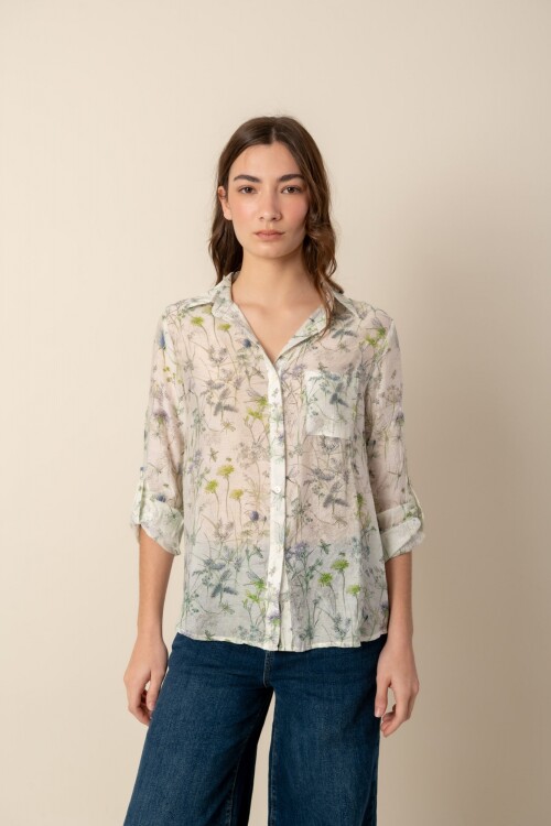 Camisa estampada Grau