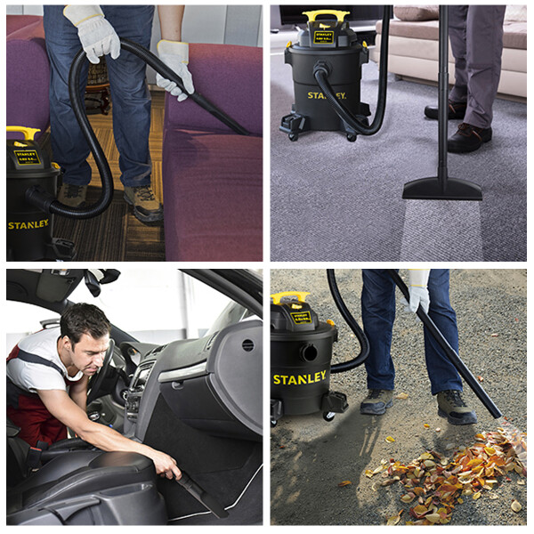 Aspiradora Stanley Sl19116p 23lts ASPIRADORA STANLEY SL19116P 23LTS AP