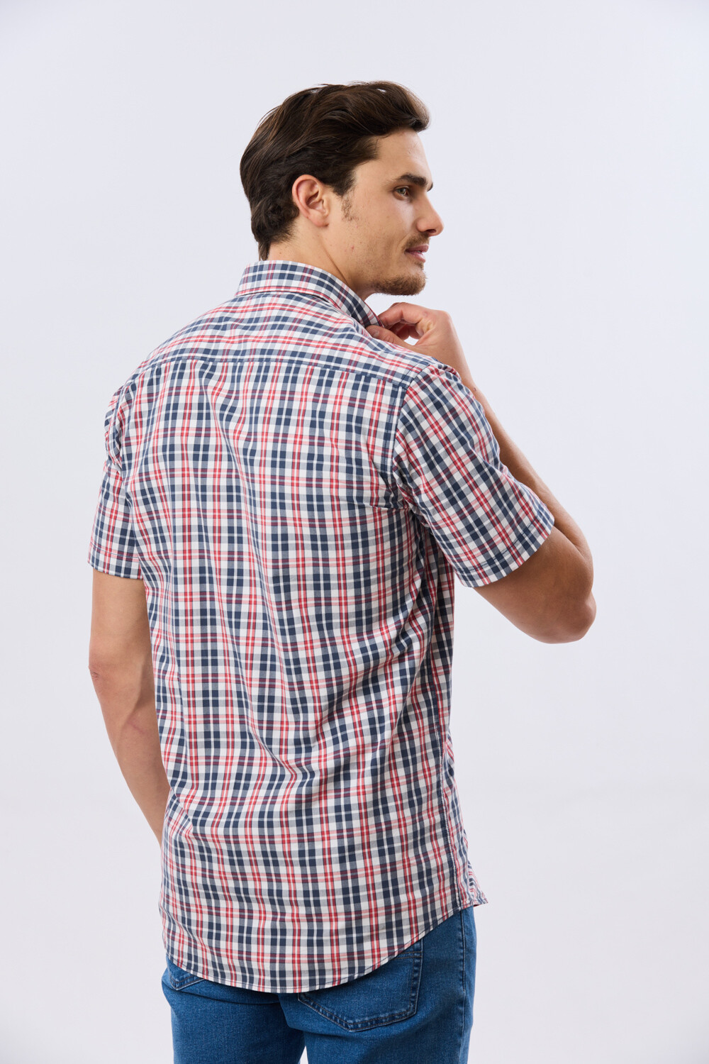 CAMISA CUADROS Rojo