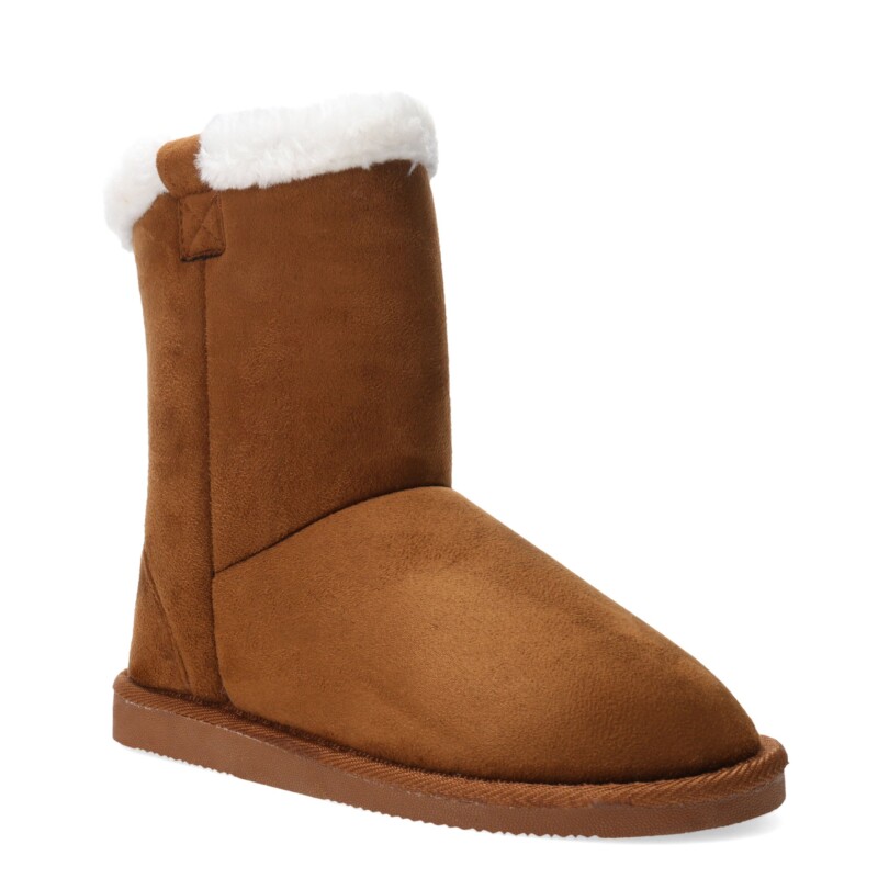 Botas de Mujer Miss Carol YORK con simil piel Marrón Camel Oscuro