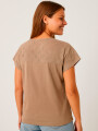 Remera Malika Taupe Claro