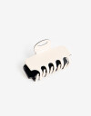 Broche Acrilico Broche Mediano Bicolor. - Combinacion Bicolor