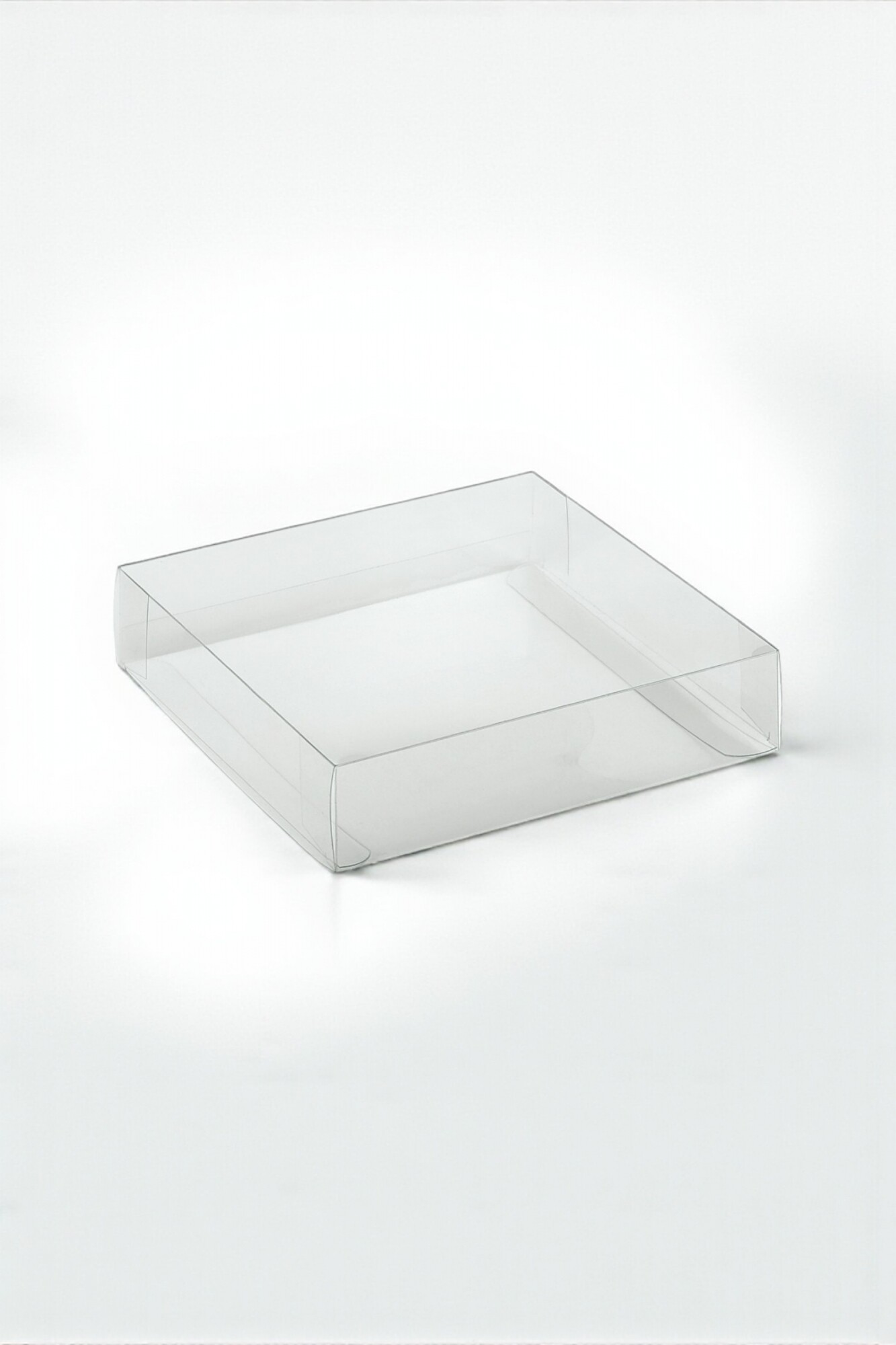 Estuche transparente 30x30x4 cm. - TRANSPARENTE — PaperPack