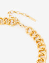 Collares Cortos Metal Collar Corto Cadena Zodiaco - Dorado Oro Amarillo
