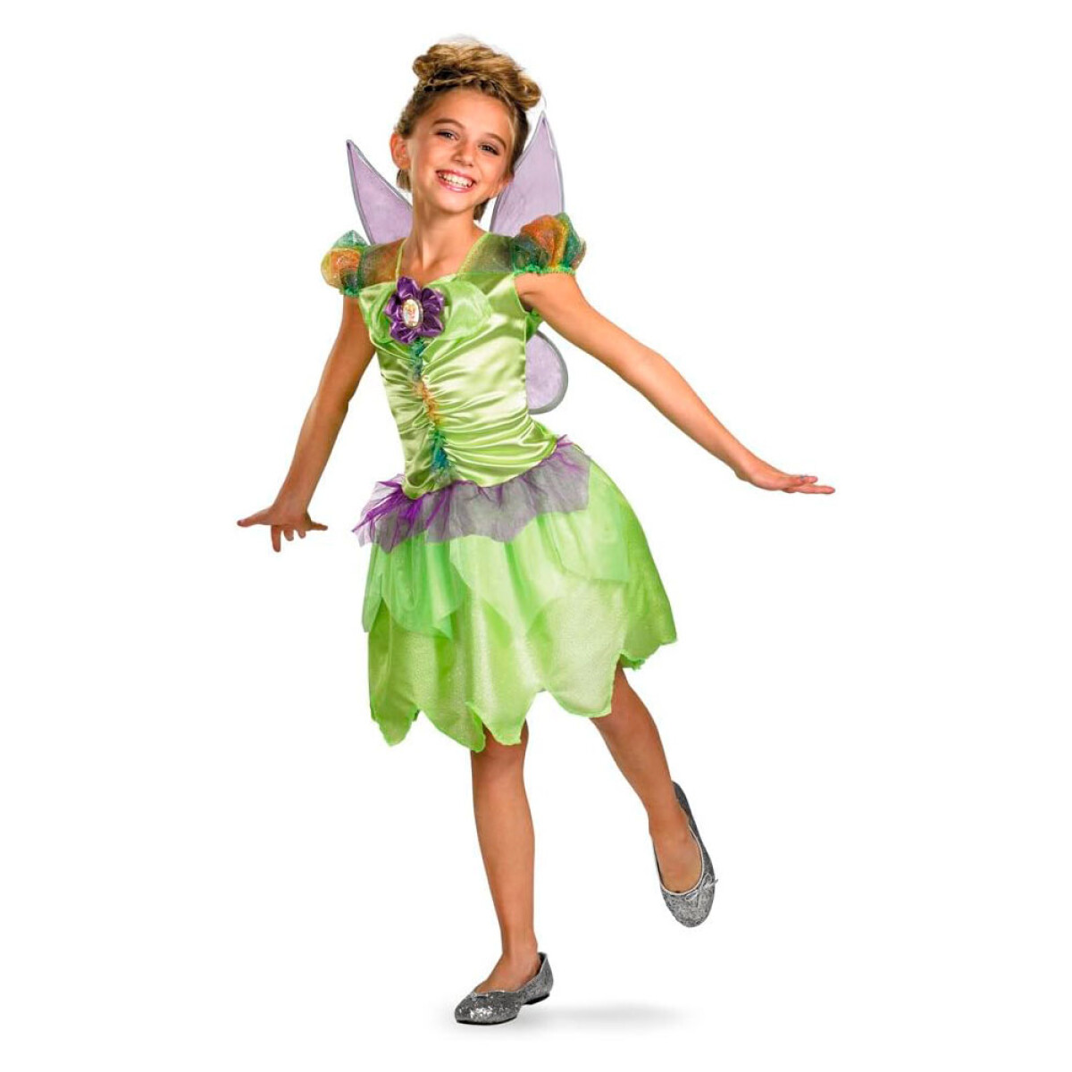 Disfraz Infantil 27170 Tinker Bell Rainbow Classic - VERDE 