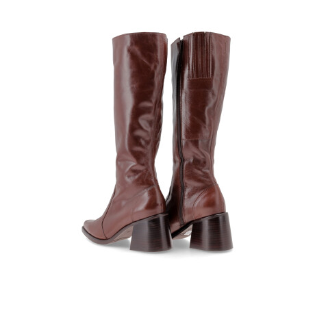 BOTA VENET - CUERO LYRA MARRON