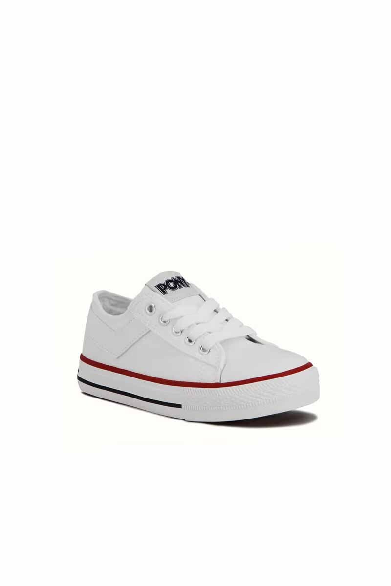 Champion deportivo Pony Lona GM877 Blanco