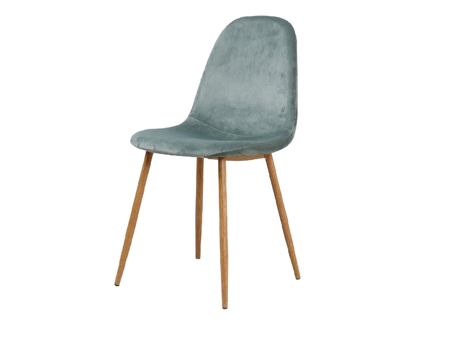 Silla LYNA en Tela - Aqua Velvet PREVENTA 