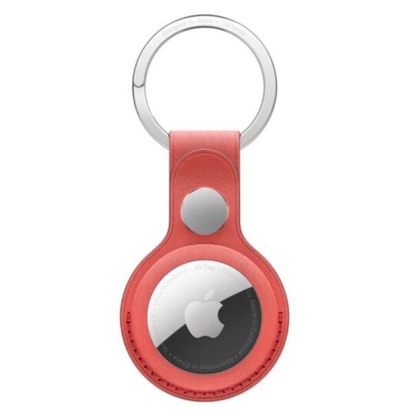 Case Apple Airtag Finewoven Key Ring Coral Case Apple Airtag Finewoven Key Ring Coral