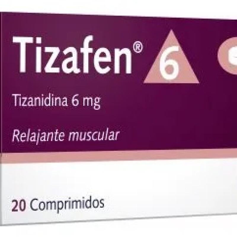 Tizafen 6 mg por 20 Comprimidos Tizafen 6 mg por 20 Comprimidos