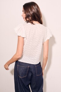 Blusa Boho Nácar