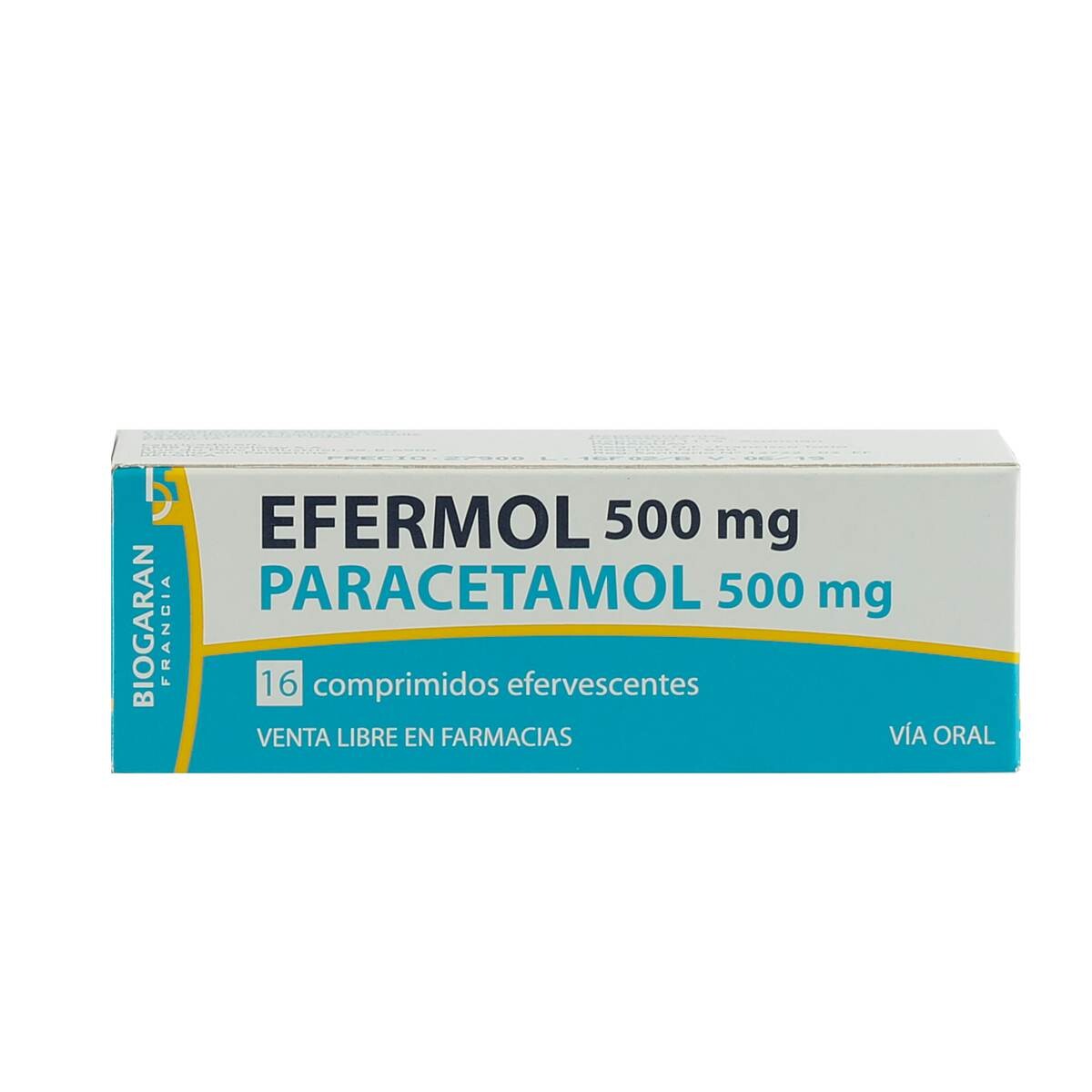 EFERMOL 500 EFERV. UNID X 16 COMPRIMIDOS 