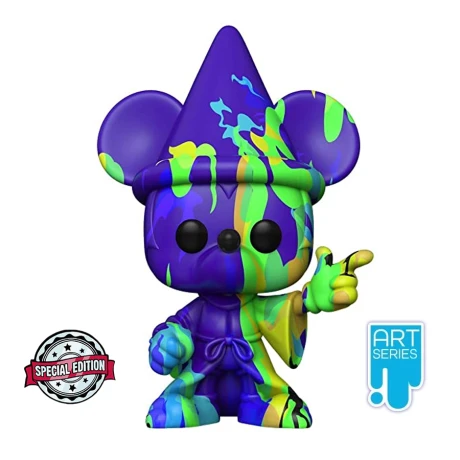 Mickey Disney Fantasia Art Series #2 [Exclusivo] + Protector Acrílico Oficial Mickey Disney Fantasia Art Series #2 [Exclusivo] + Protector Acrílico Oficial