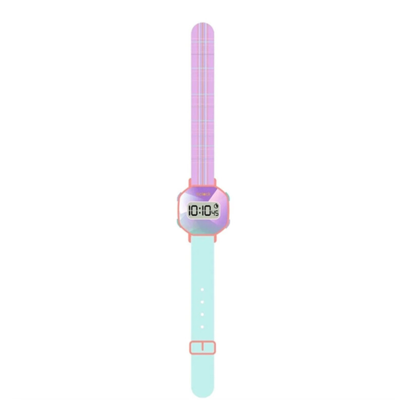 Reloj digital Prisma púrpura Ticlock Djeco Reloj digital Prisma púrpura Ticlock Djeco