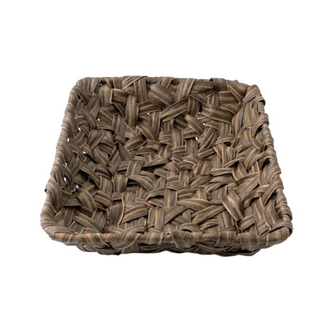 BANDEJA MARRON COMB 36X25X5CM Unica