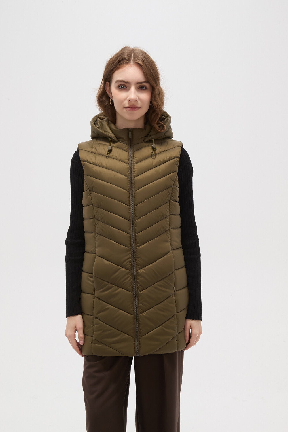 Chaleco Aenor Verde Oliva Oscuro