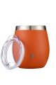 MATE TERRANO ACERO C/ TAPA 130ML TERRACOTA